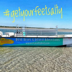 Salty Feet Adventures - Come get your feet salty with Salty Feet Adventures! The #1 choice for boat tours & island adventures in Wrightsville Beach & Topsail Island