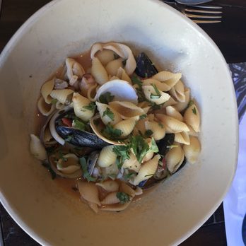 Helena - Pasta in a seafood broth - Portuguese Near Me - Montreal, Quebec