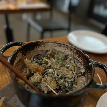 Majordomo - Mushroom Crispy Rice - New American Near Me - Los Angeles, California