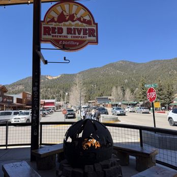 Red River Brewing Company & Distillery - Outdoor area - Breweries Near Me - Red River, New Mexico Red River Brewing Company & Distillery - Outdoor area - Breweries Near Me - Red River, New Mexico