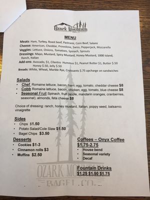 Menu photo 4 Ozark Mountain Bagel Bentonville, AR Menu photo 4 Ozark Mountain Bagel Bentonville, AR