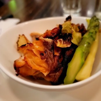 Hibino - Mini obanzai: Salmon chan chan yaki / #鮭のちゃんちゃん焼き or miso grilled salmon with potato, asparagus, and cabbage. Very tasty. - Japanese Near Me - Brooklyn, New York Hibino - Mini obanzai: Salmon chan chan yaki / #鮭のちゃんちゃん焼き or miso grilled salmon with potato, asparagus, and cabbage. Very tasty. - Japanese Near Me - Brooklyn, New York