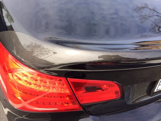 Photo of Capitol Auto Body - Santa Clara, CA, US. Custom Paint job exposing the carbon fiber material in a aggressive yet unique way! Roy (the owner) has some great ideas!