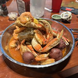Miso Seafood - Saturday special! Snow crab, shrimp, and dungeoness crab