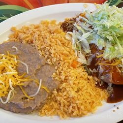 Abelardo's Mexican Fresh - #3 - Two enchiladas