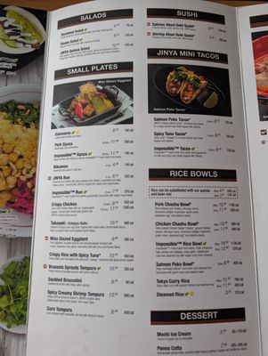 Menu photo 6 JINYA Ramen Bar - Austin Austin, TX