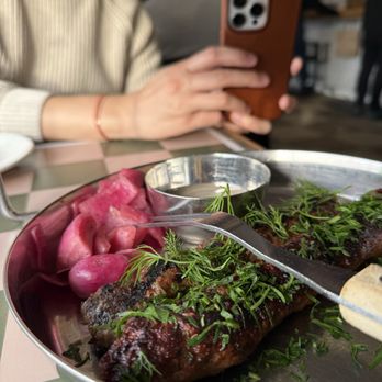 Laser Wolf - Beef Brisket Kebab Lamb  Beef Kebab - Middle Eastern Near Me - Brooklyn, New York