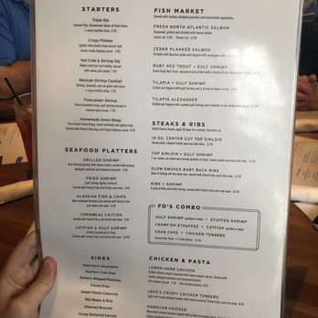 Fish Daddy's Grill House - Menu - Seafood Near Me - Tulsa, Oklahoma