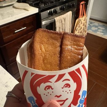 Wendy's - 4 Piece French Toast Sticks - Fast Food Near Me - Clovis, California Wendy's - 4 Piece French Toast Sticks - Fast Food Near Me - Clovis, California