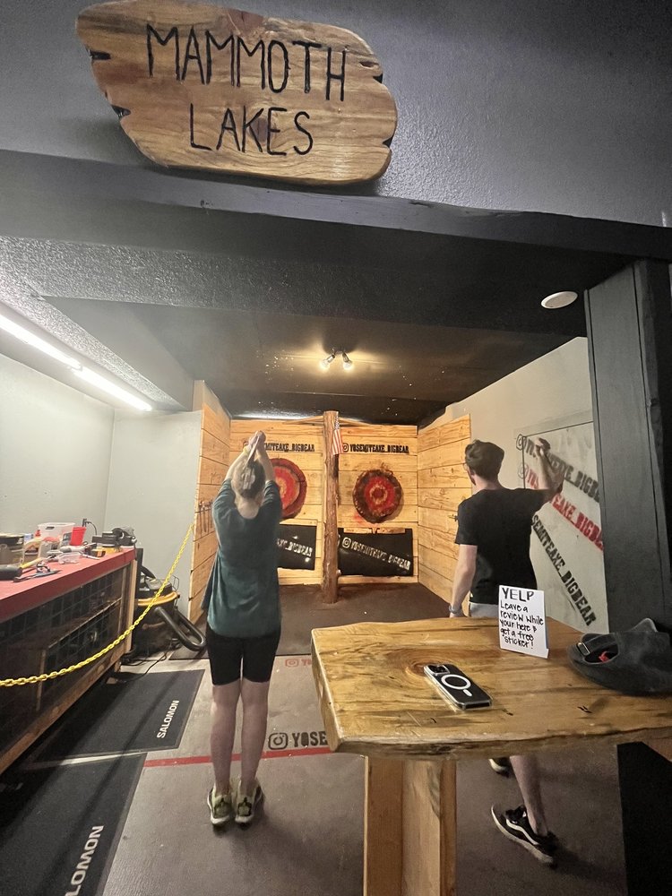 YOSEMITE AXE THROWING 【11 Photos & 10 Reviews】 41530 Big Bear Blvd, Big