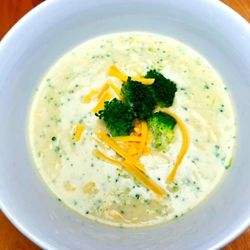 Jessica's GF Cuisine - Personal Chef Service - Broccoli and vegan cheddar soup.