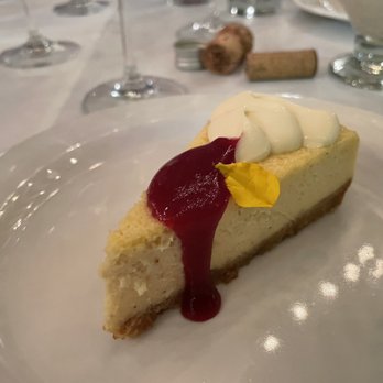 Backstreet Cafe - Eggnog cheesecake - New American Near Me - Houston, Texas Backstreet Cafe - Eggnog cheesecake - New American Near Me - Houston, Texas