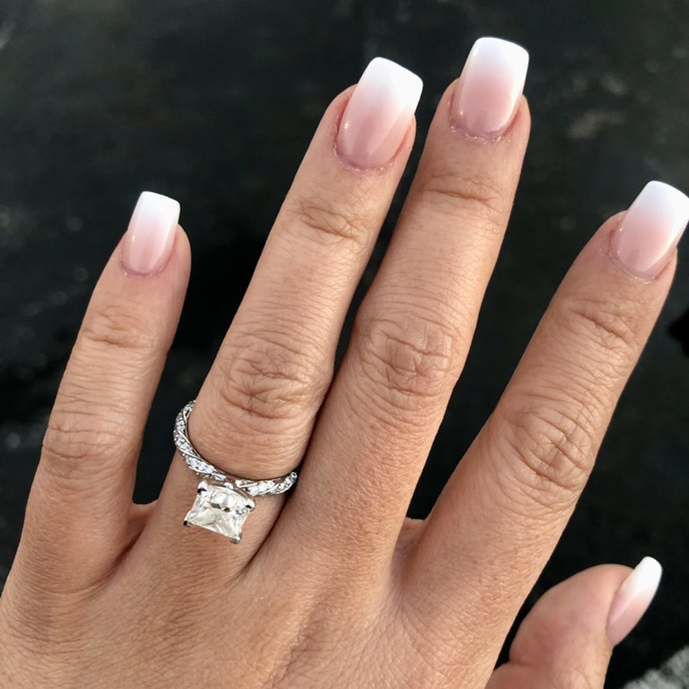 Rose Nailspot - Ombre Nails with Dip Powder - Nail Salons Near Me - Katy, Texas Rose Nailspot - Ombre Nails with Dip Powder - Nail Salons Near Me - Katy, Texas