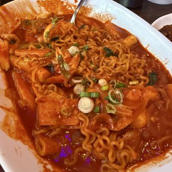 Hong Dae Pocha - Spicy tteokboki with ramen - Korean Near Me - Santa Clara, California Hong Dae Pocha - Spicy tteokboki with ramen - Korean Near Me - Santa Clara, California