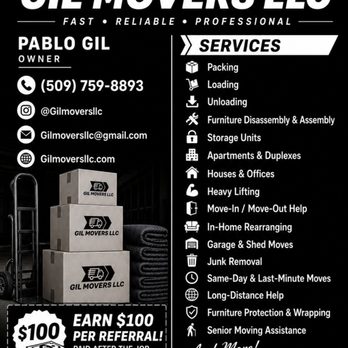 Gil Movers - Movers Near Me Gil Movers - Movers Near Me