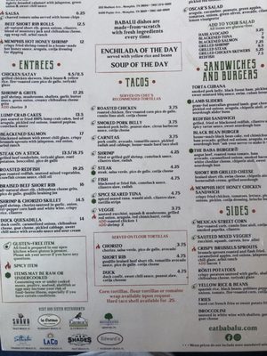 Menu photo 5 Babalu Memphis, TN Menu photo 5 Babalu Memphis, TN