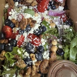 Blue Hen Salad somehow manages to taste even better than it looks, which is gorgeous! Blue Hen Salad somehow manages to taste even better than it looks, which is gorgeous!