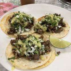 los agaves - Carne asada $8.95 for 3