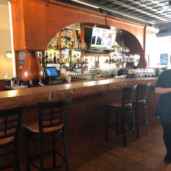 Bluefish Kitchen + Bar - The bar area. - New American Near Me - Manistee, Michigan