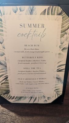 Menu photo 2 Da Capo Litchfield, CT
