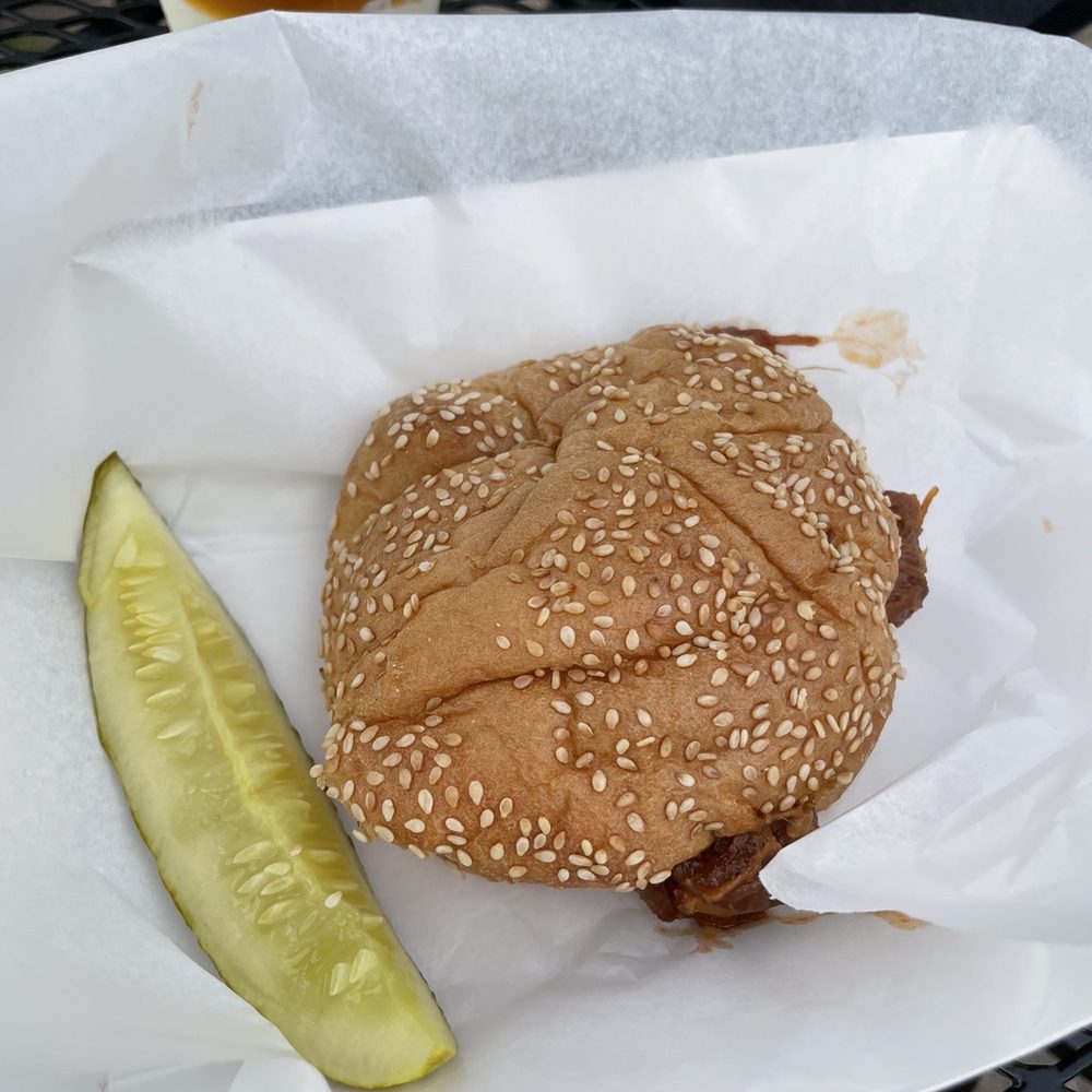 Adele's Frozen Custard - Barbeque pork sandwich - Ice Cream & Frozen Yogurt Near Me - Excelsior, Minnesota Adele's Frozen Custard - Barbeque pork sandwich - Ice Cream & Frozen Yogurt Near Me - Excelsior, Minnesota