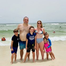 Martinique On The Gulf - Family photo on the beach updated