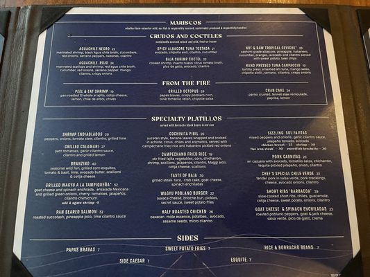 Menu photo 2 SOL Mexican Cocina Irvine, CA Menu photo 2 SOL Mexican Cocina Irvine, CA
