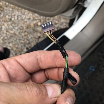 Dwight's Glass & Tint - Sensor connector damage - Car Window Tinting Near Me - Tucson, Arizona