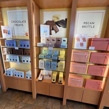Ethel M Chocolates - a display of chocolate treats - Chocolatiers & Shops Near Me - Las Vegas, Nevada