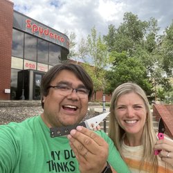 Spyderco Factory Outlet - I walked out with a Watu and she walked out with a Dragonfly 2 in s30v!