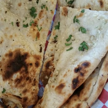 India Gate Restaurant - Garlic Naan - Indian Near Me - Tustin, California