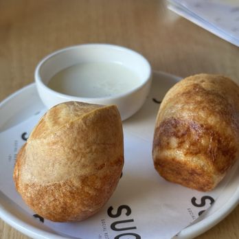 Sugo Social - Warm, soft and crispy cheese roll with garlic dip - New American Near Me - Rolling Hills Estates, California