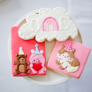 Crave cookies - Turning 1 birthday custom cookies - Desserts Near Me - Dale City, Virginia Crave cookies - Turning 1 birthday custom cookies - Desserts Near Me - Dale City, Virginia