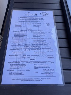 Menu photo 4 Dakota Cafe North Saanich, BC
