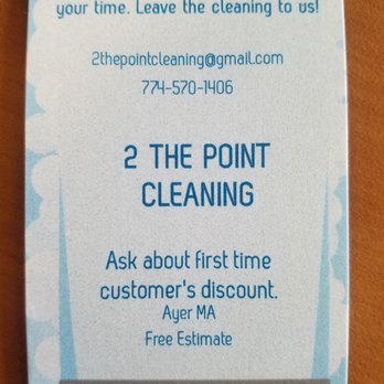 2 The Point Cleaning - Home Cleaning Near Me - Ayer, Massachusetts
