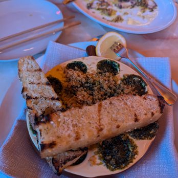 Flyfish Club - Scallop escargot - Bars Near Me - New York, New York