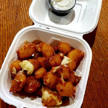 Lucy's #7 Burger Bar - Cheese Curds with ranch. - American Near Me - Beloit, Wisconsin Lucy's #7 Burger Bar - Cheese Curds with ranch. - American Near Me - Beloit, Wisconsin