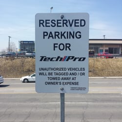 Tech Pro Professional Auto Tools - Limited parking but there's reserved parking for customers