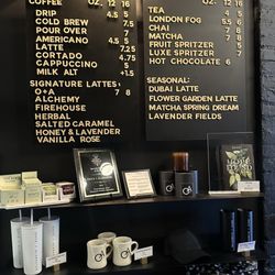 ONYX + ALABASTER - Menu board