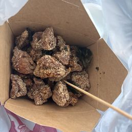 Popcorn chicken Popcorn chicken