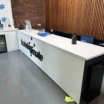 GT Stone Works - Quartz front desk counters for training mate gym - Countertop Installation Near Me