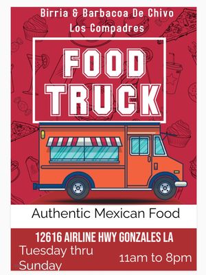 Birria & Barbacoa de Chivo Los Compadre's Taco Truck by null