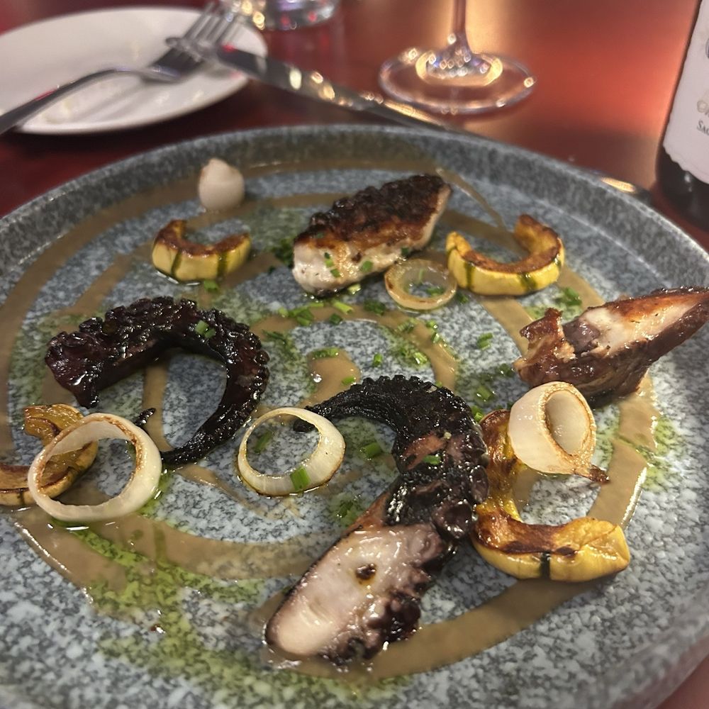 Le Sel - Sad octopus - French Near Me - Washington, DC, District of Columbia