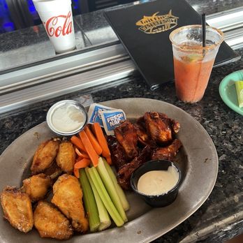 Tailfins Waterfront Grill - Johnny's Traditional Chicken Wings BLOODY MARY'S - Seafood Near Me - Destin, Florida Tailfins Waterfront Grill - Johnny's Traditional Chicken Wings BLOODY MARY'S - Seafood Near Me - Destin, Florida