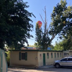 Liz Sanchez Training Stable - The perfect location to see the balloons fly overhead when you're at Liz Sanchez Stables