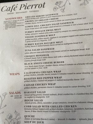 Menu photo 3 Cafe Pierrot Sparta, NJ Menu photo 3 Cafe Pierrot Sparta, NJ