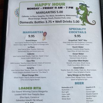 Taquilo's - Happy hour until 7pm daily! - Mexican Near Me - Galveston, Texas