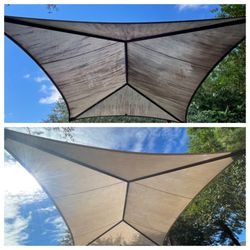 Optimal Exterior - Canopy cleaning before and after