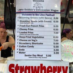 Little Debbie's Concession Wagon