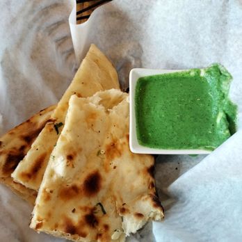 Sunset Bar & Grille - Naan bread with a mint chudnay sauce - Asian Fusion Near Me - Trinidad, Colorado Sunset Bar & Grille - Naan bread with a mint chudnay sauce - Asian Fusion Near Me - Trinidad, Colorado